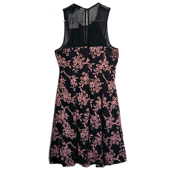 Guess Black Embellished Illusion Dress - Picture 4 of 7